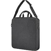 Photography Carrying Bag for 12" Ring Light,12 x 12 inch Selfie Ring Light Protective Carrying Bag, Portable Desk LED Case for 12" Camera Light-Black