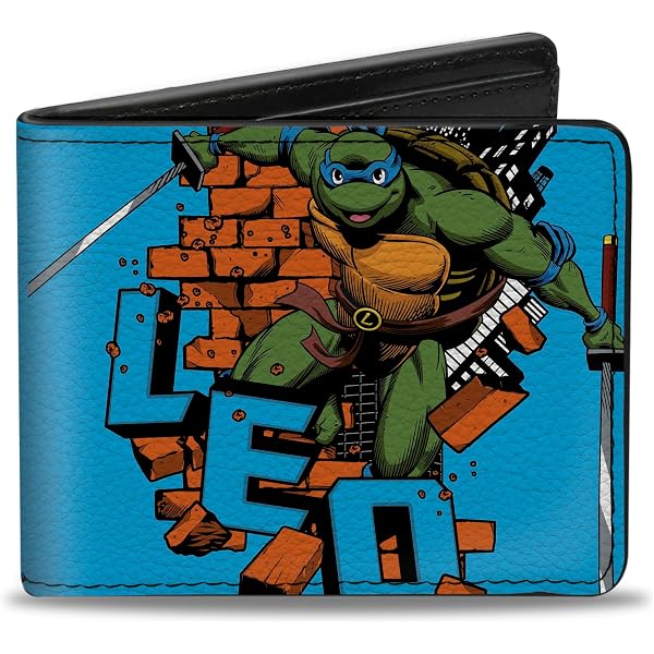 Amazon.com: Buckle-Down Nickelodeon Wallet, Bifold, Teenage Mutant