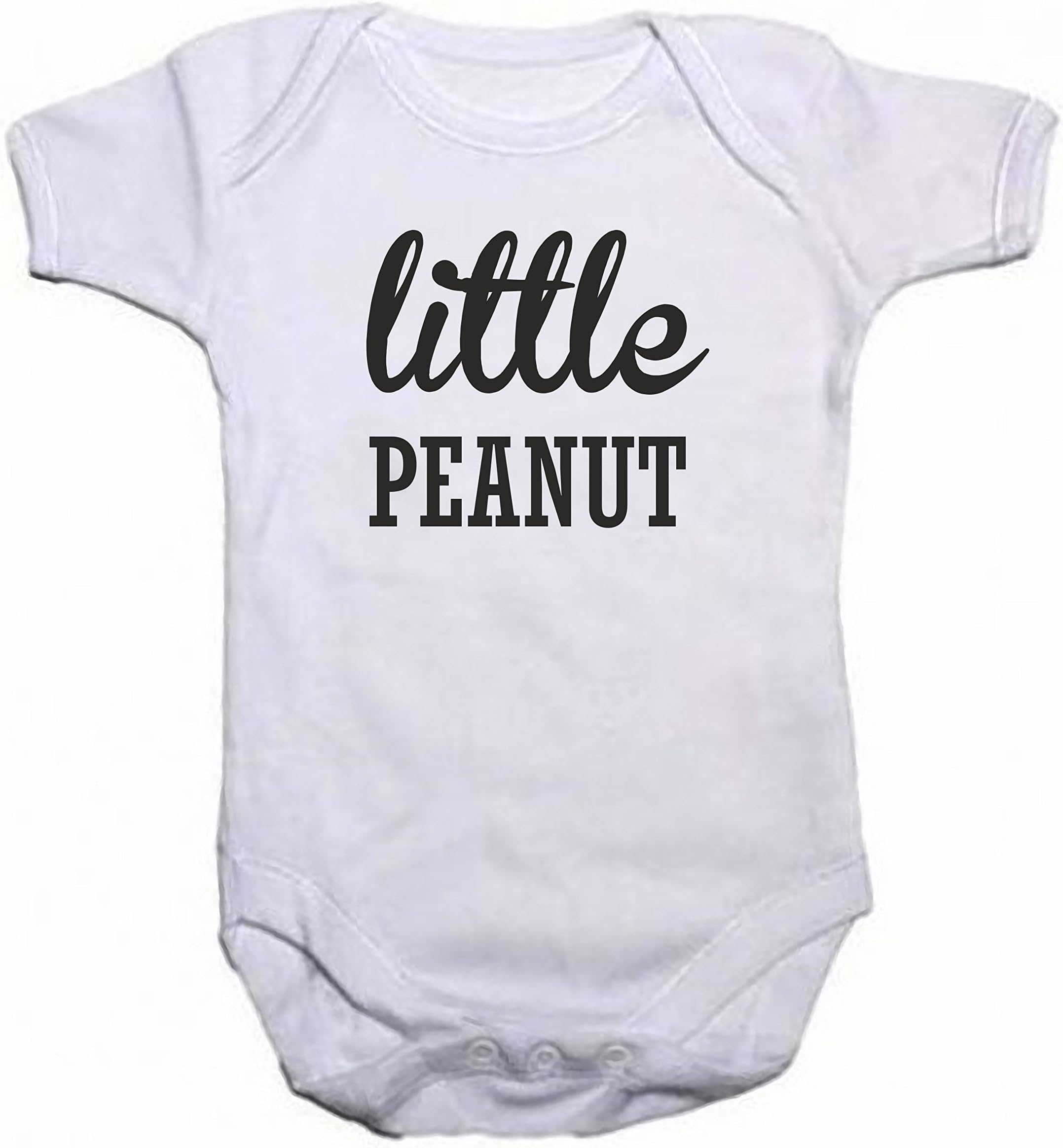Little Peanut Novelty baby bodysuit vest babygrow onesie funny (0-3 months, White)