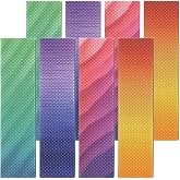 Zen Strips for Anxiety Relief and Focus, 8 Sensory Strips, Bumpy Texture, Gradient, Tactile Fidget S1