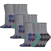 Dickies Women's Dri-Tech Advanced Moisture Wicking Crew Sock