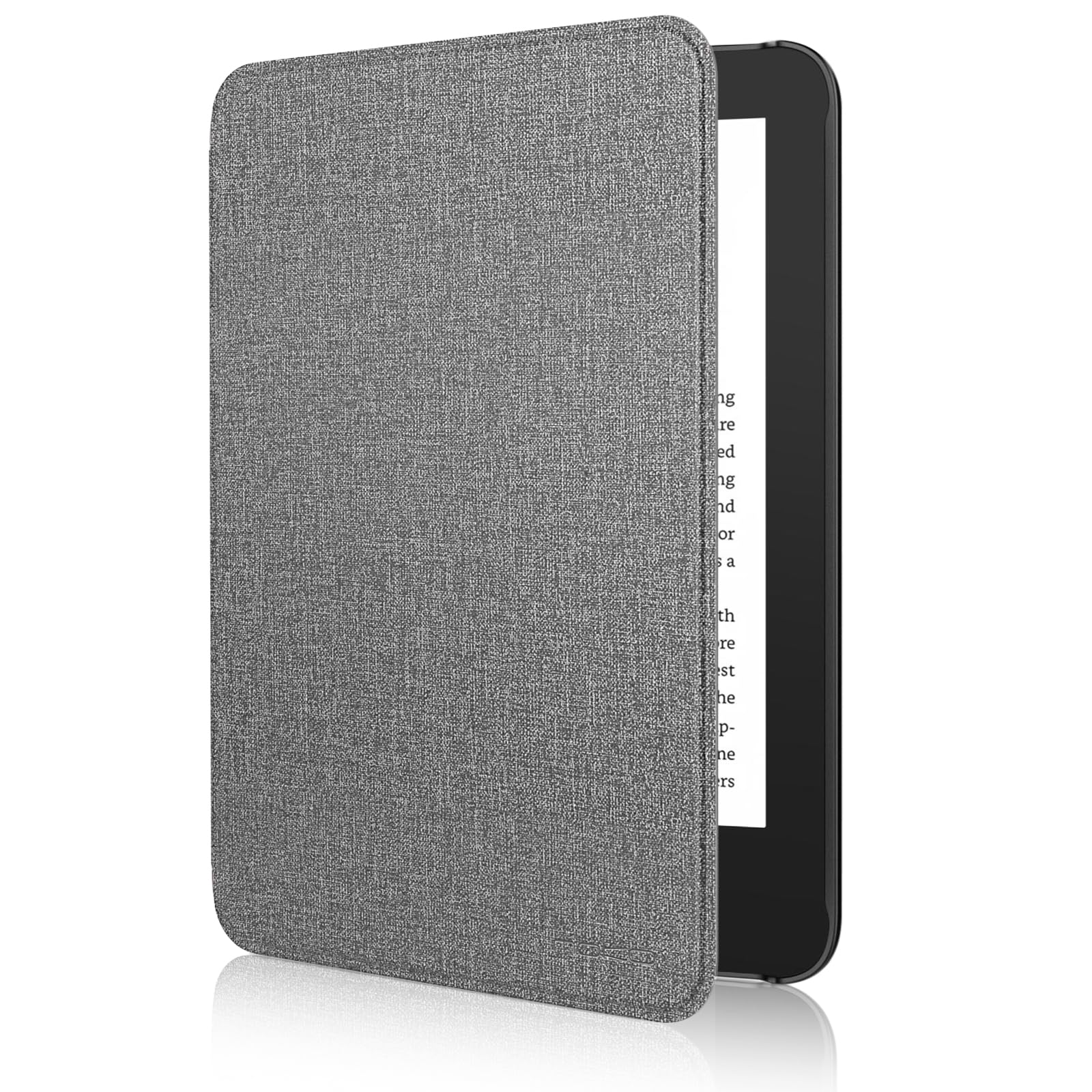 MoKo Case Fits 6" All-New Kindle (11th Generation-2024/2022 Release)& International Version, Lightweight Shell Cover with Auto Wake/Sleep for 11th Gen E-Reader, Denim Gray — image 1