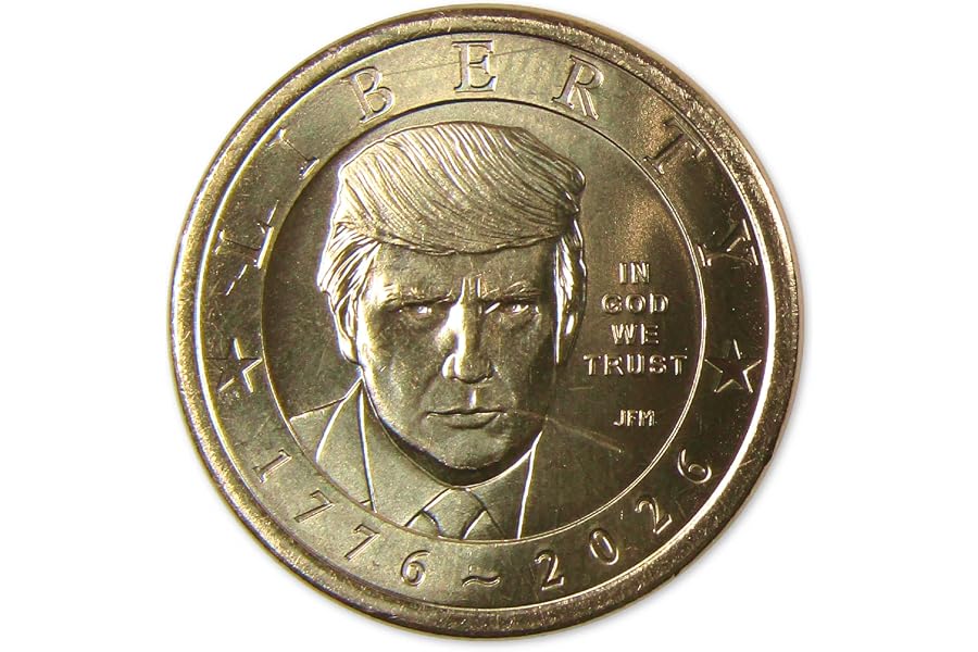 Gift Idea: 2026 Donald J. Trump Semiquincentennial Dollar Coin