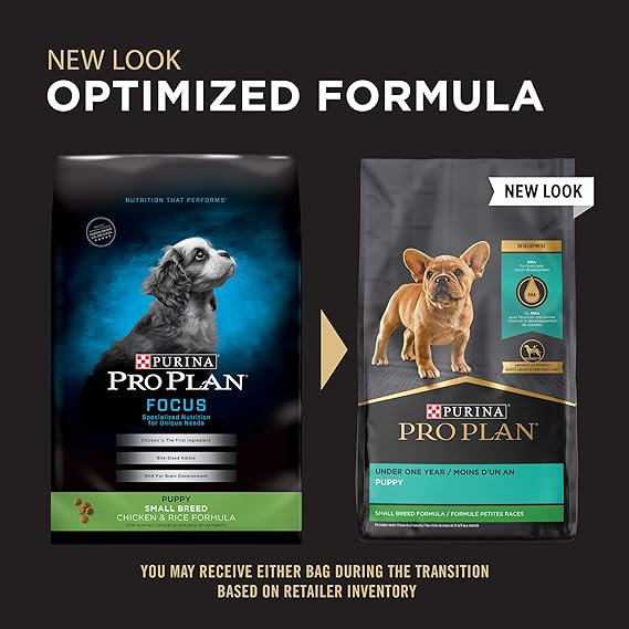 pro plan focus puppy small breed