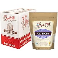 Bob's Red Mill Whole Grain Oat Flour, 20-ounce (Pack of 4)