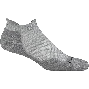 Darn Tough Vermont mens Run No Show Tab Ultra-lightweight With Cushion