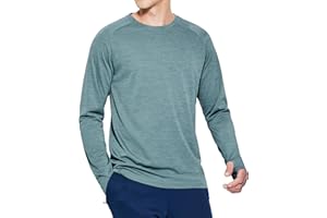 MIER Men's UPF 50+ Sun Shirts Quick Dry Long Sleeve UV Shirts Lightweight Rash Guard Swim T-Shirts Hiking Running