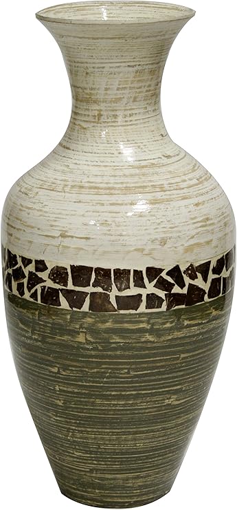 Amazon Com Heather Ann Creations Terry Spun Bamboo Floor Vase