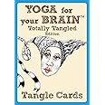 Yoga For Your Brain Totally Tangled Edition: Tangle Cards (Design Originals) Portable Deck of Zentangle (R) Cards in a Case; 40 Step-by-Step Tangling Patterns and Easy Beginner-Friendly Instructions