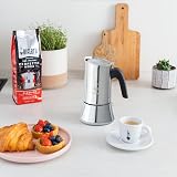 Bialetti Venus Induction Stainless Steel 6 Cup Moka Pot view 5