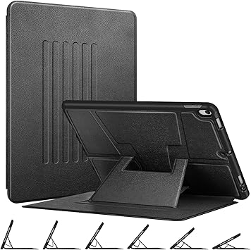 Amazon Com Fintie Magnetic Stand Case For Ipad Air 10 5 3rd Generation 2019 Ipad Pro 10 5 2017 Multi Angle Viewing Rugged Soft Tpu Back Cover With Pencil Holder Auto Wake Sleep Black