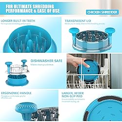 Chicken Shredder, Small Chicken Breast Shredder