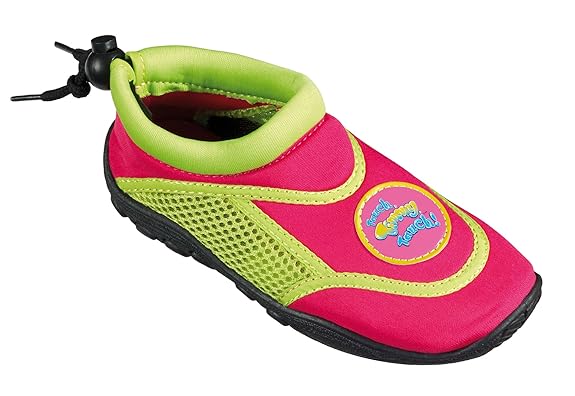 BECO Kinder Surfschuhe Badeschuhe TTT Aquaschuhe Strandschuhe Gr 31/32 pink
