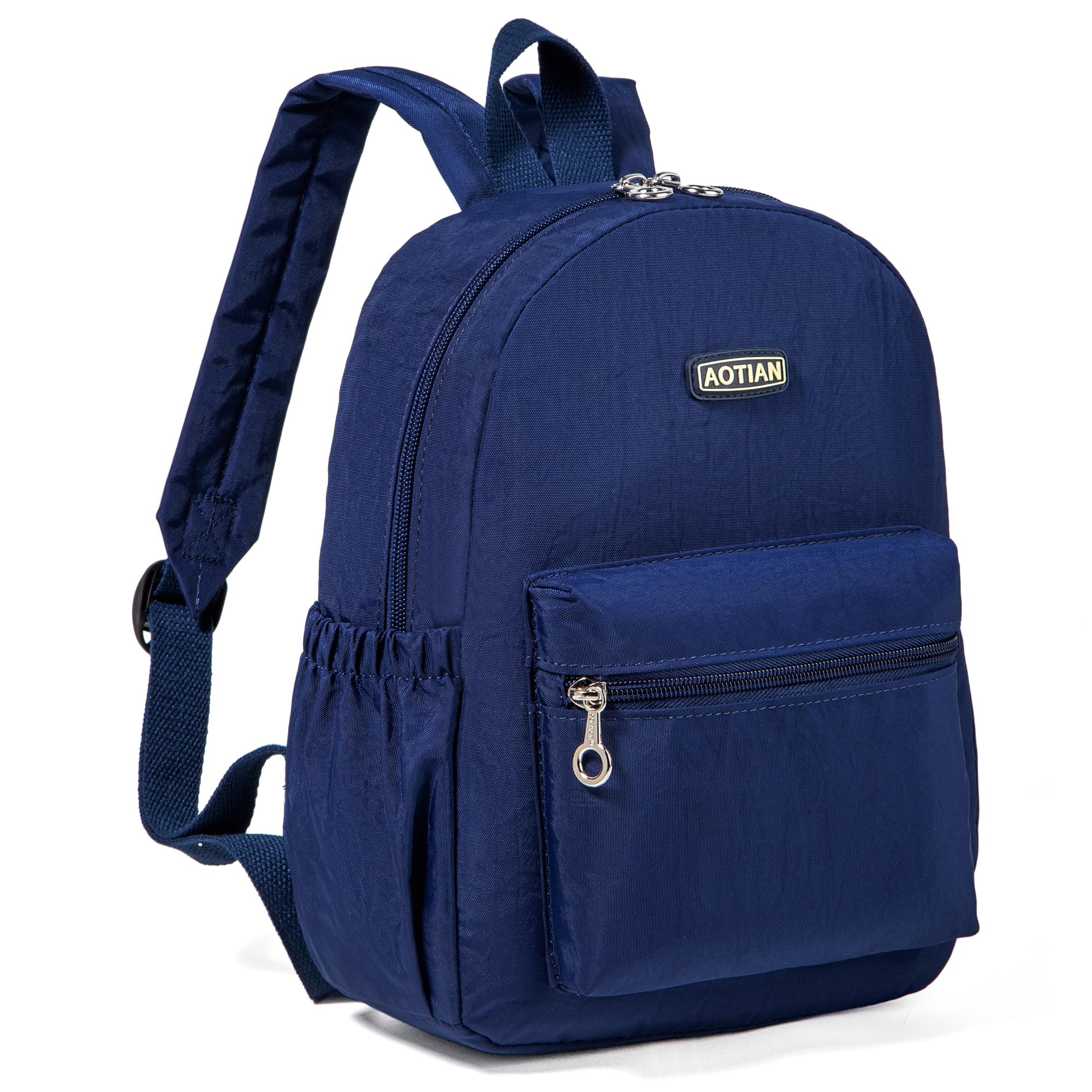 AOTIAN Mini Lightweight 11.8 Inch Backpack Durable Travel Hiking Women and Girls Small Daypack, 7 Liters Blue