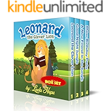 Childrens Books :Leonard the Clever Lion Sereis: 4 In 1 Childrens Book Box Set (Funny Bedtime story picture book for kids Early reader)