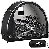 Bike Storage Shed Tent, Waterproof Outdoor Storage Shed for Bicycle, Easy Setup, Portable Storage Tent for Motorcycle,Garden 