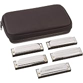 Hohner Marine Band Special 20 5-Piece Pro Pack - Keys of G, A, C, D, &amp; E