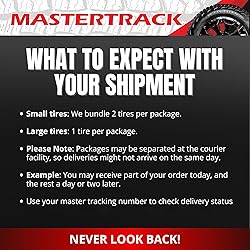 Set of 4 (FOUR) Mastertrack BADLANDS AT All Terrain