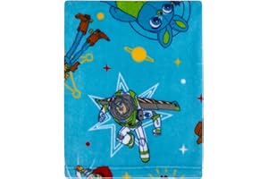 NoJo Disney Toy Story Baby Blanket Cozy Small Travel Size 40" x 50" Throw Blanket Soft and Warm Bedding Accessory