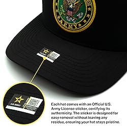 JM Warriors Desert Storm Veteran Hat for Men Camo