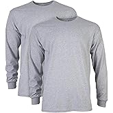 Gildan Adult Ultra Cotton Long Sleeve T-Shirt, Style G2400, Multipack