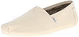 TOMS Women's Canvas Slip-On,Light Beige,10 M