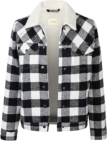 flannel checkered jacket