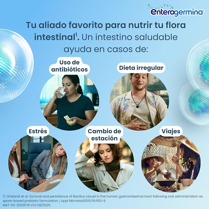 Probiótico Niños y Adultos |Ayuda Salud Intestinal I 20 Viales Bebibles 5 ml| Sin Sabor, Sin Azúcar, Sin Gluten I Bacillus Clausii 4.000 Millones UFC — foto 3 de 8