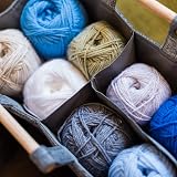 Korbond Yarn Beige 2 x 100g Acrylic DK Double Knit Crochet Wool view 5