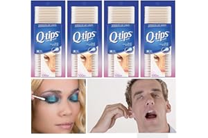 Q-tips Cotton Swabs 500 count 4 Pack