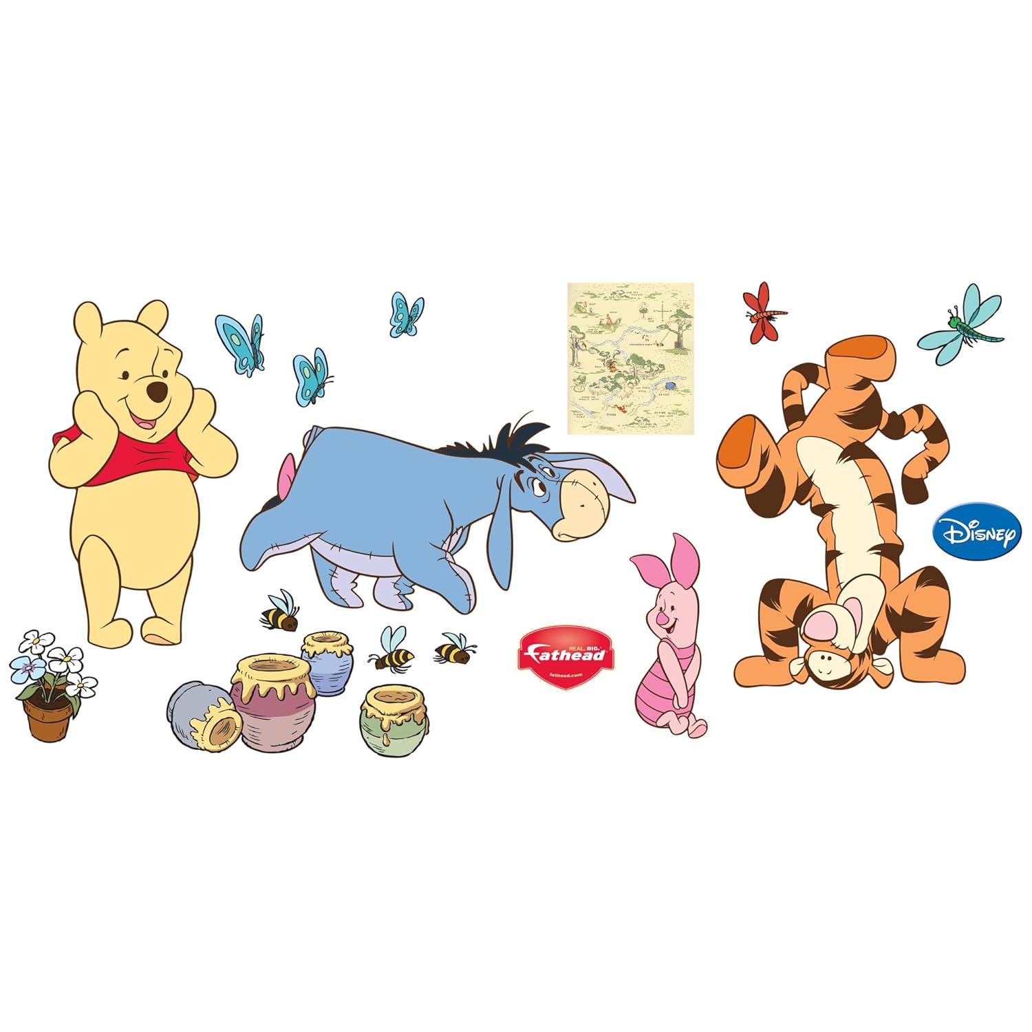 Winnie the Pooh Wall Decal Home & Kitchen