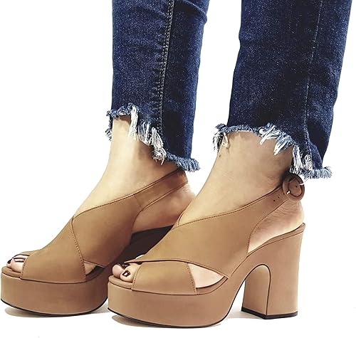 sandalias plataforma salto grosso