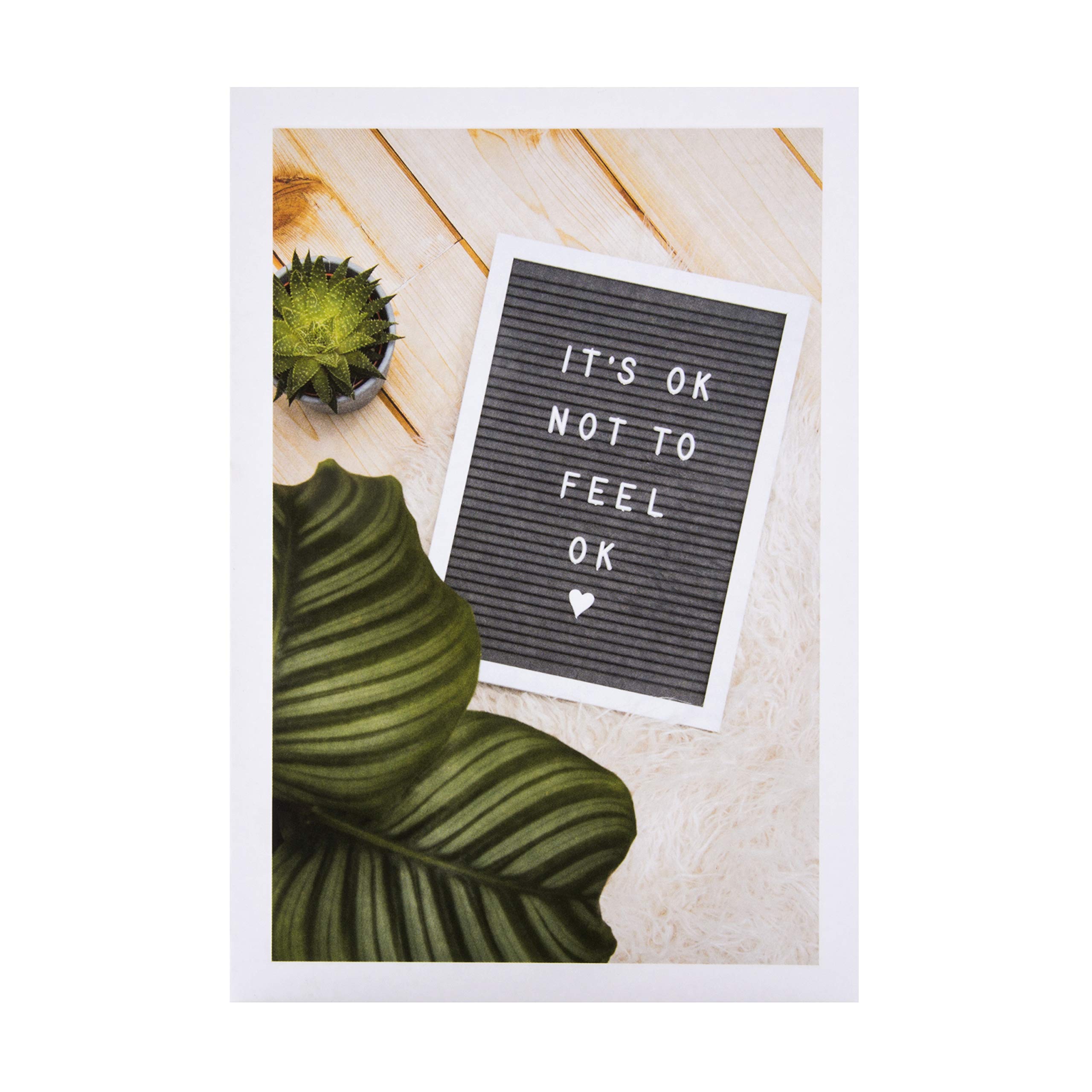 Support Card from Hallmark - Embossed Photographic Design