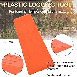 5.5'' Felling Wedges Set for Chainsaw - ABS Plastic