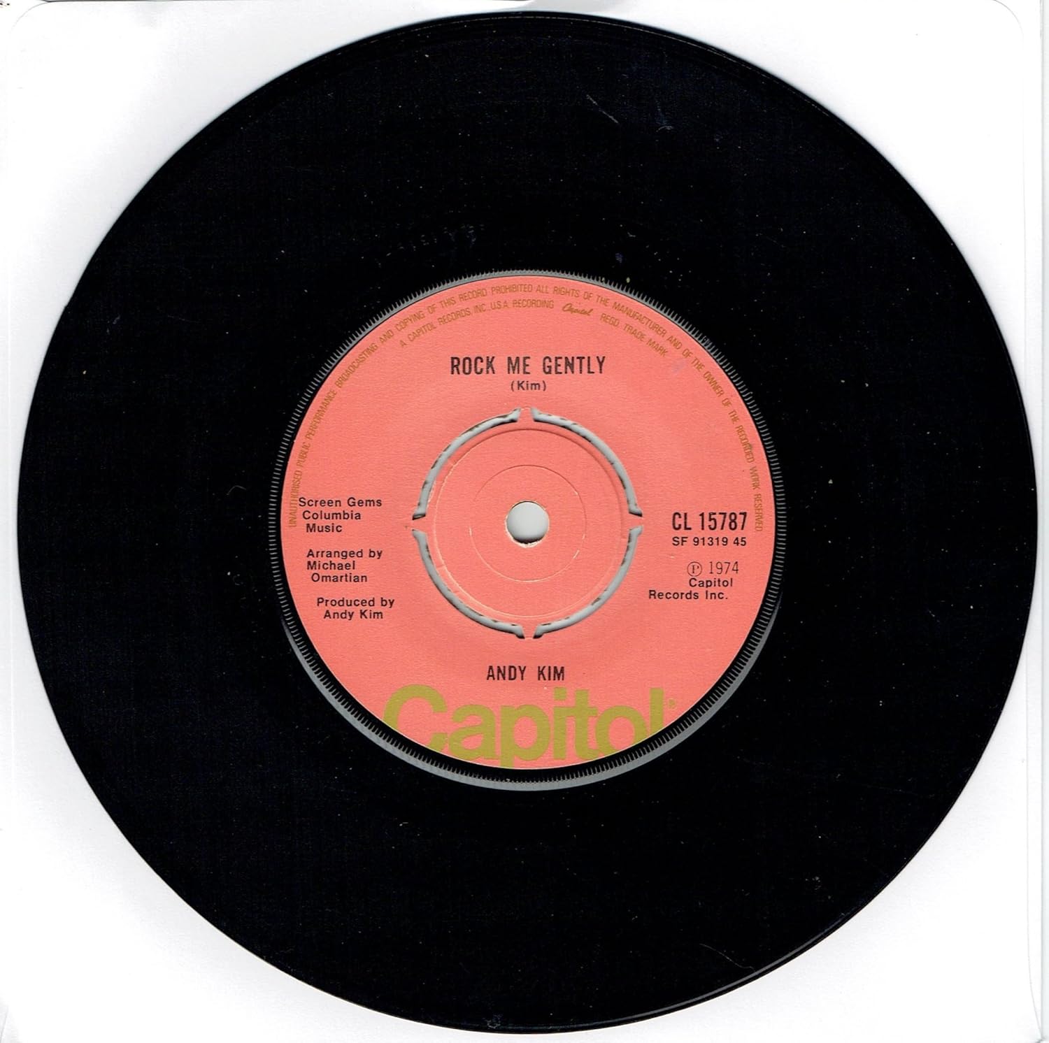 Rock Me Gently / Rock Me Gently Part 2 [7" VINYL]: Amazon.co.uk: Music