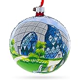 The Dali Museum, St. Petersburg, Florida, USA Glass Ball Christmas Ornament 4 Inches
