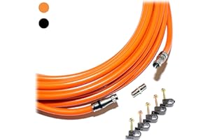 CableProof RG11 COAXIAL Cable with F Connectors on Each end - Tri-Shield Underground Coax Direct Burial Gel Coated Flooded In