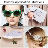 LJAPPLIED Hair Bedazzler Kit Girls Kids Hair Gems Stamper Glam Styling Tool 180 view 6