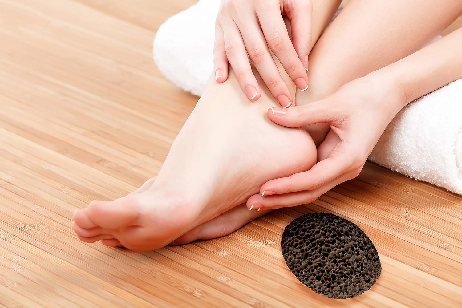 Natural Earth Lava Pumice Stone for Foot Callus by Zenda Naturals - Premium Callus Remover for Feet and Hands - Pedicure Tools, Exfoliation to Remove Dead Skin - Natural Foot File: Beauty