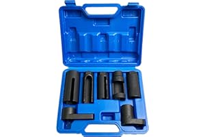 TEXALAN Automotive Oxygen Sensor Socket Set 7PC Socket Set