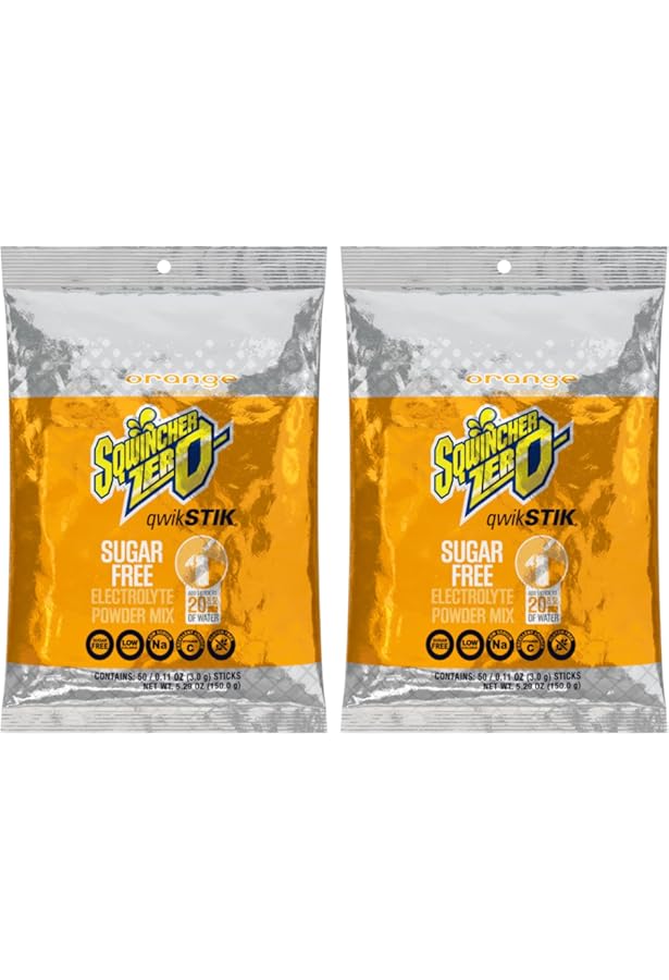 Amazon.com : Sqwincher Zero Qwik Stik - Sugar Free Electrolyte