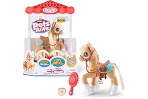 Pets Alive My Magical Pony and Stable Battery Powered Interactive Robotic Toy Playset by ZURU