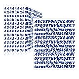 Llewyn 2010 Pieces 10 Sheets Letter Stickers,Self
