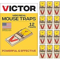 Amazon.com : Victor 12 Easy Set Rat Traps Rat Snap Trap