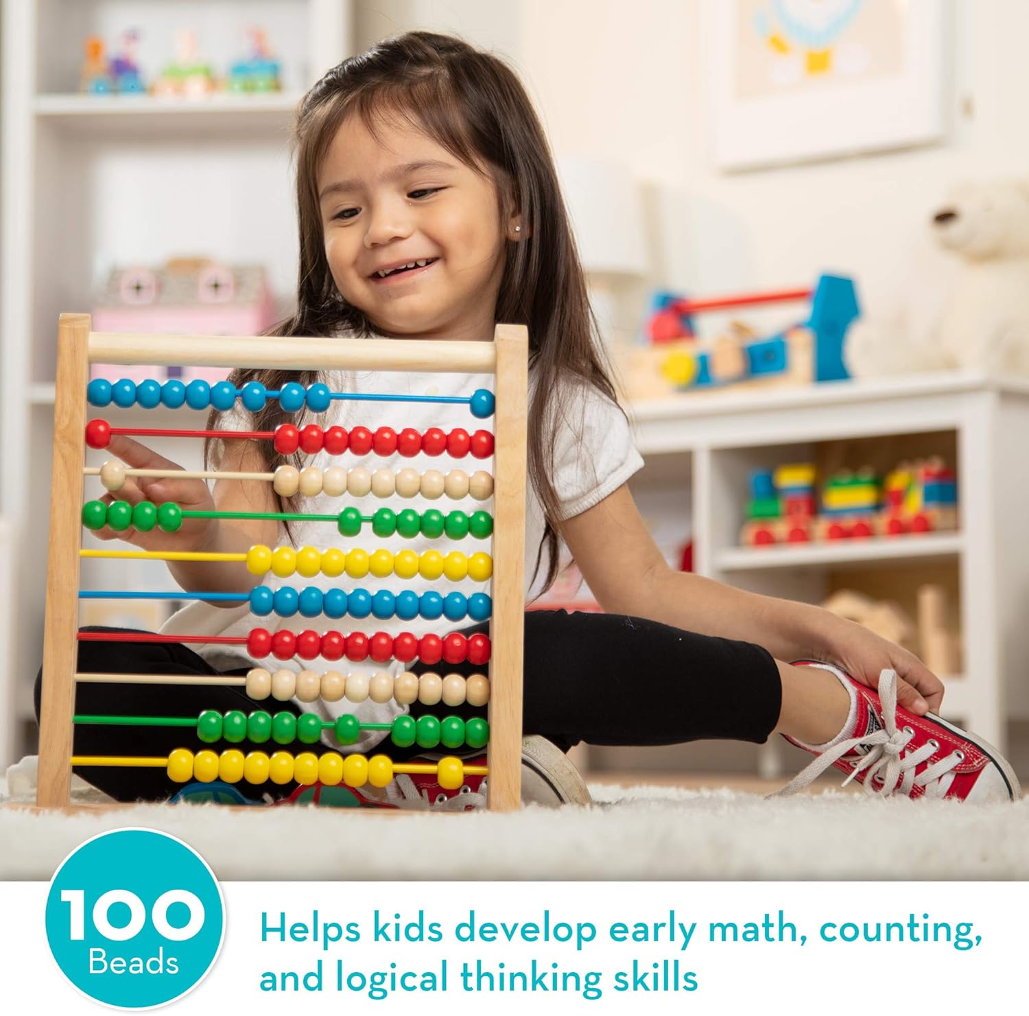 Melissa & Doug Abacus: Melissa & Doug: Toys & Games