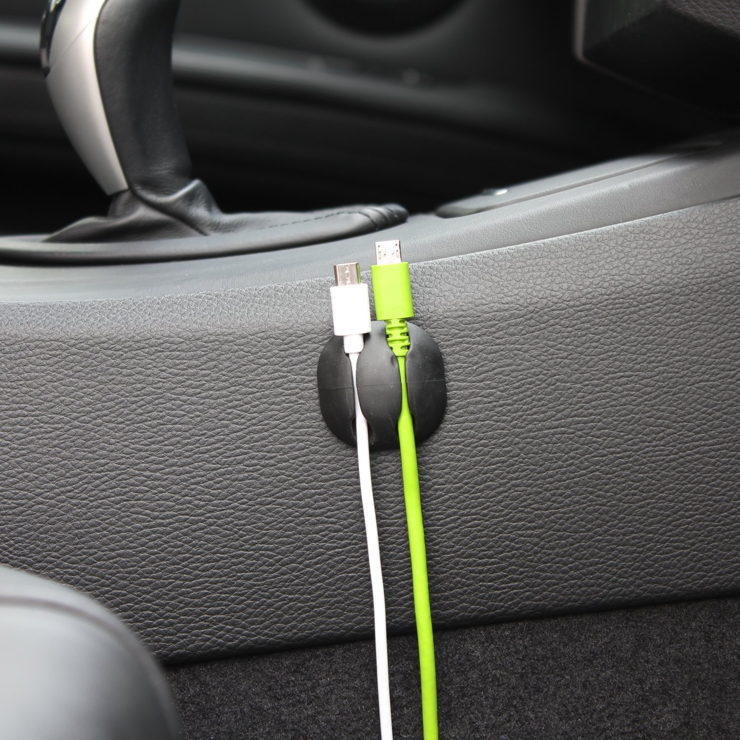 Cable Candy - Cable holder and cable guide - mixed beans - black