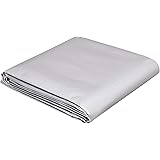 AmazonCommercial Multi Purpose Waterproof Poly Tarp Cover, 10 X 12 FT, 16MIL Thick, Silver/Black, 2-Pack
