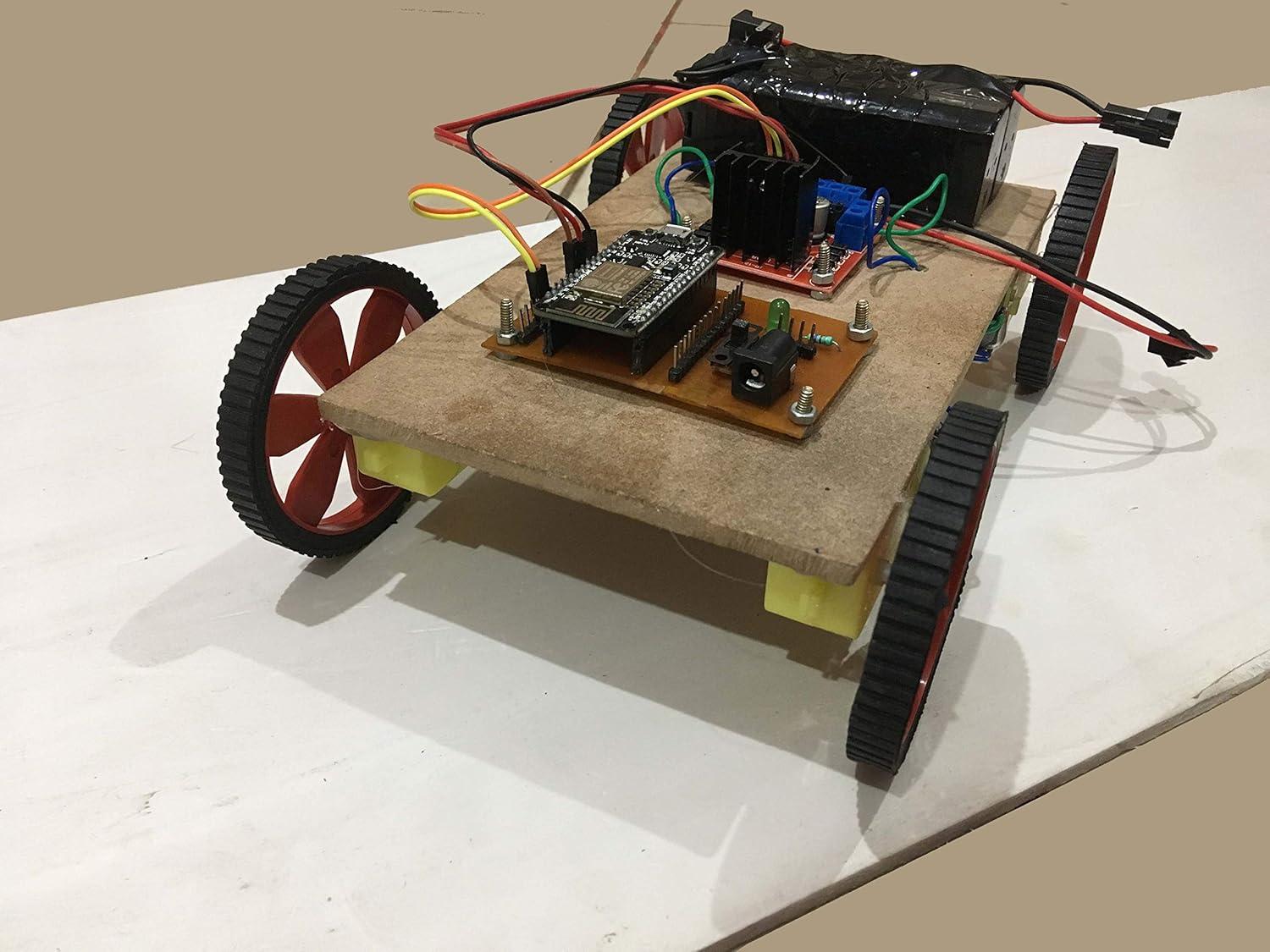 homemade robot project