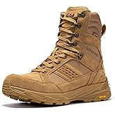 BOTAS PRO Waterproof Tactical Boots Men, Breathable Outdoor Lightweight Military Hiking Work Boots for men