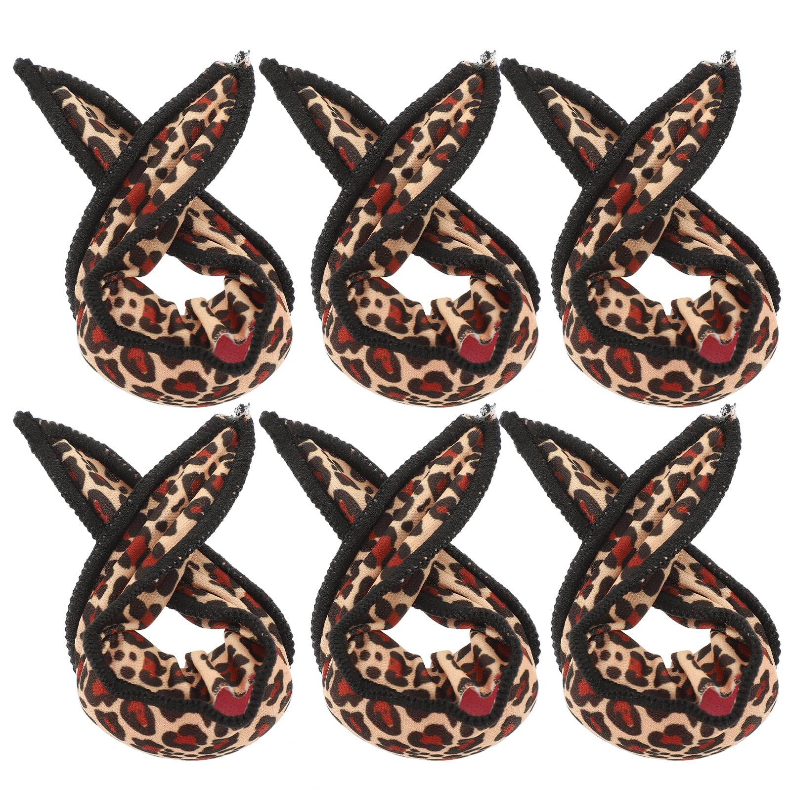 Beaupretty 6PCS Spiral Curlers Sponge Hair Curlers Spiral Curling Volume Rollers Heatless Pillow Sponge Hair Curlers Hair Styling Rollers Tools for Hair